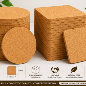 eco-friendly cork-coaster-exporter-bulk-wholesale-india